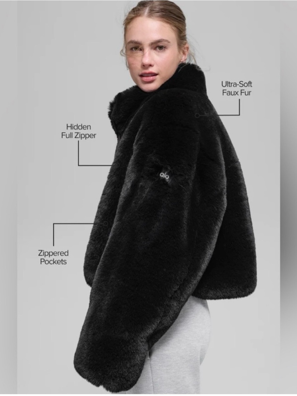 ALO Faux Fur Allure Jacket